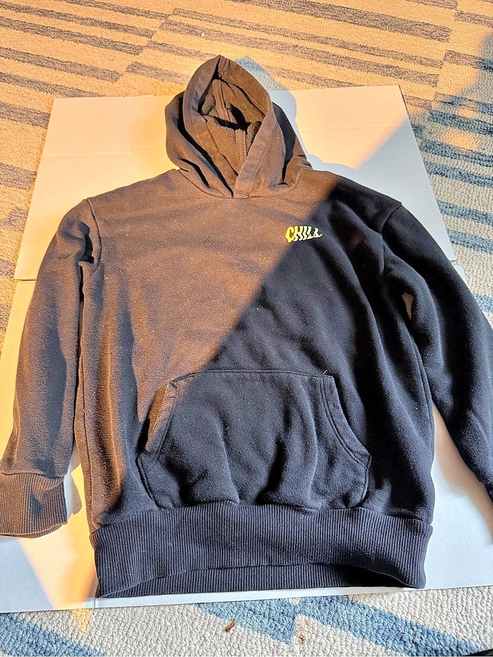 art class Black Graphic Hoodie Size Small 6/7